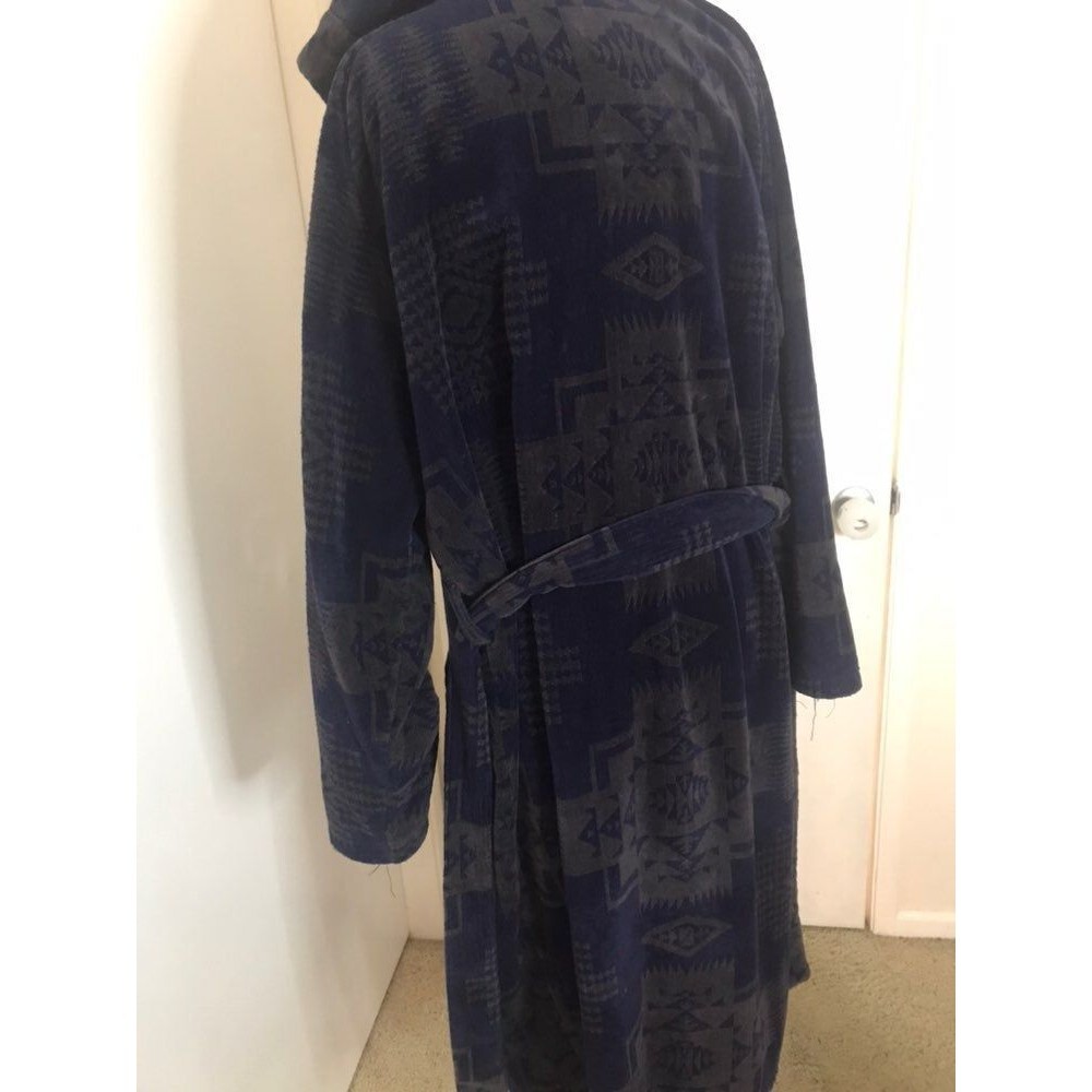 Pendleton Cotton Terry Cloth Robe - Picture 2 of 5